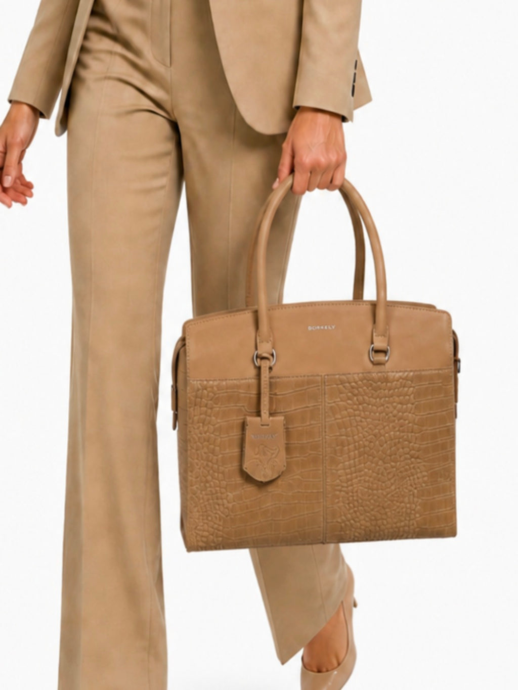 Burkely Cool Colbie Workbag 15.6 Beige/Nude
